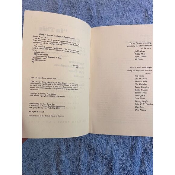 In This Corner Book - Picture 6 of 6